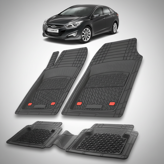 Covorase Hyundai i40 2011–2015 - Cauciuc Tip Tavita -Black