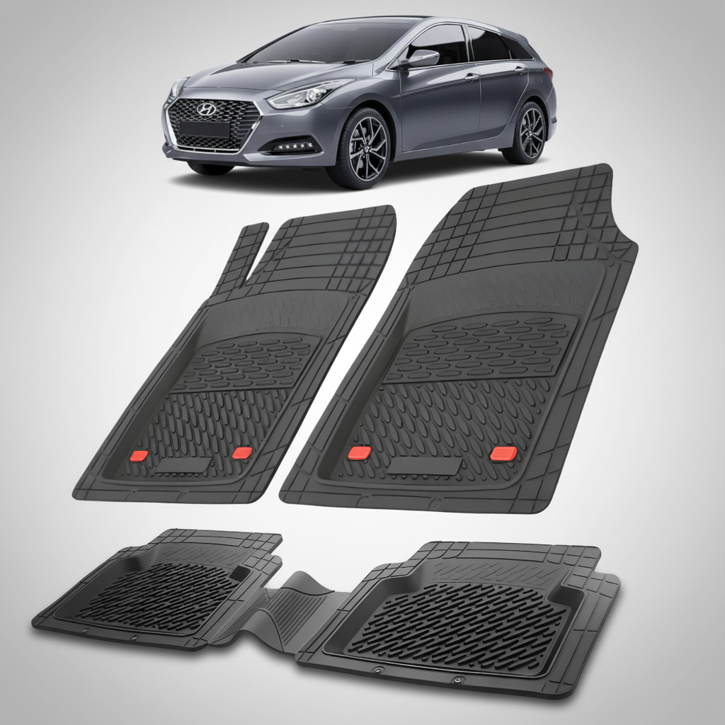 Covorase Hyundai i40 FL Wagon 2018 – 2019 - Tavita cauciuc -Black