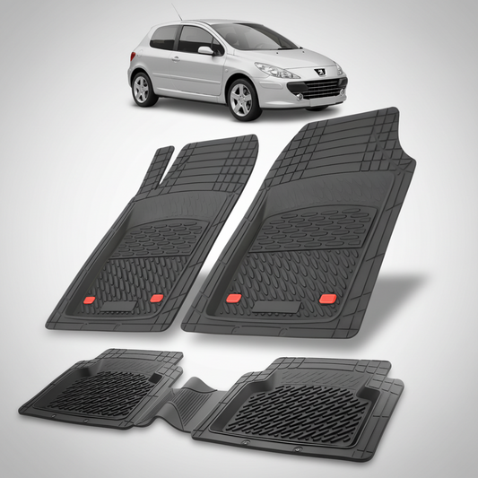 Covorase Auto Tip Tavita Compatibile Peugeot 307 FL 3 usi 2005-2008 Black