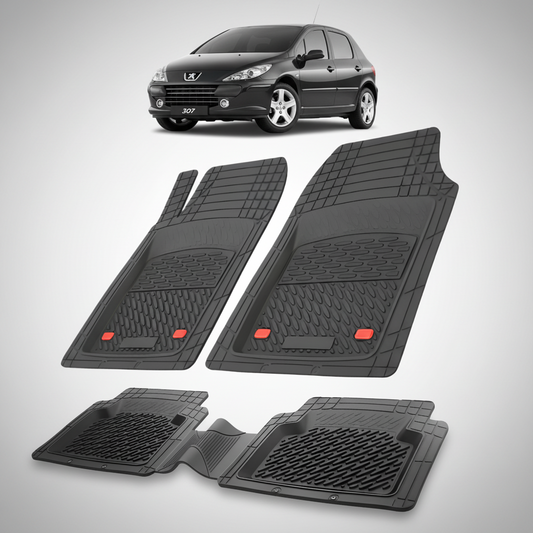 Covorase Auto Tip Tavita Compatibile Peugeot 307 FL (5 usi 2005-2008) Black