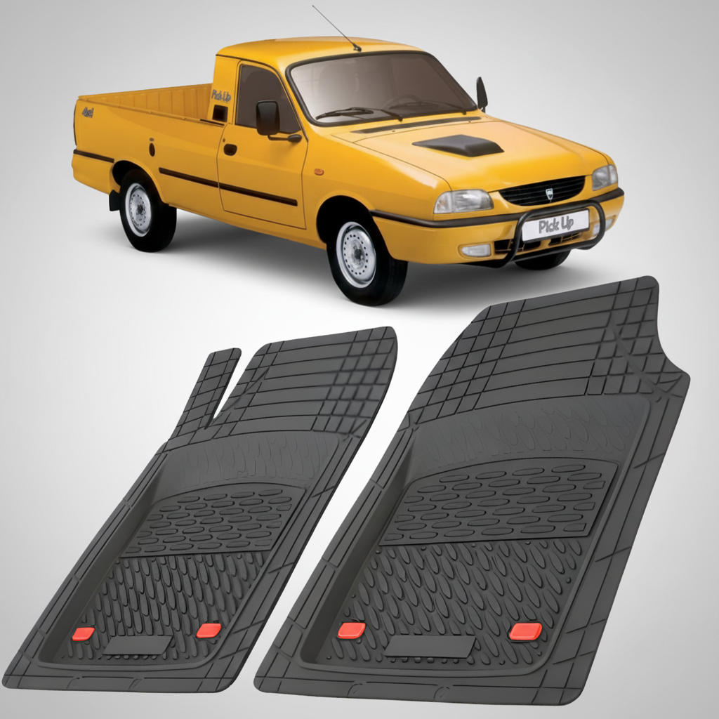 Covorase Tip Tavita Compatibile Dacia 1304 Pick-up , Negru