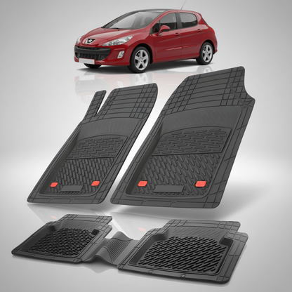 Covorase Auto Tip Tavita Compatibile Peugeot 308 5 usi (2007-2011) Black