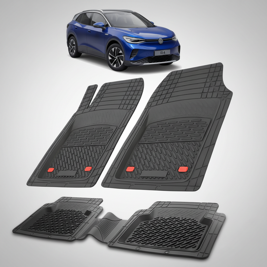 Covorașe Auto Tip Tăviță Compatibile Volkswagen ID.4 2020-2025 - Black