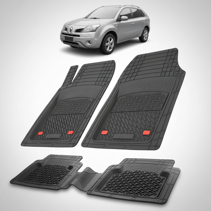 Covorase Auto TeamCar® Tip Tavita Compatibile Renault Koleos I (2008-2016) Negru
