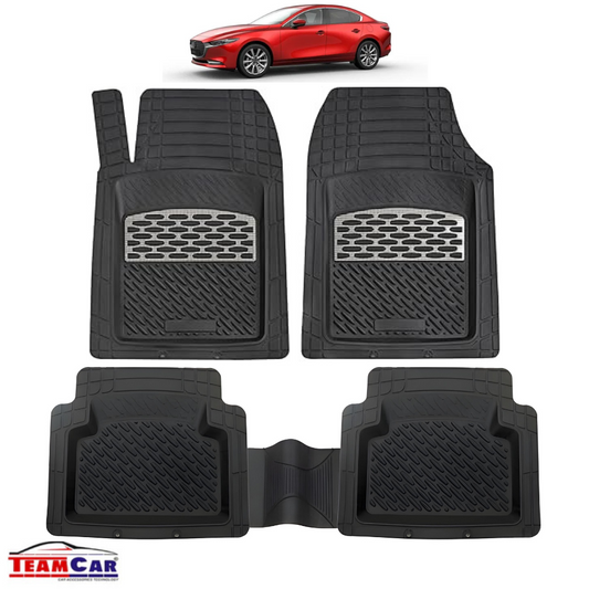 Mazda 3 BP Covorașe Auto TeamCar® Tip Tăviță Compatibile (2019–prezent) - Sedan Silver