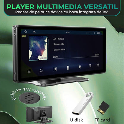 Navigatie Auto Timebox, Apple CarPlay, Android Auto, Wireless, USB 2, Aux