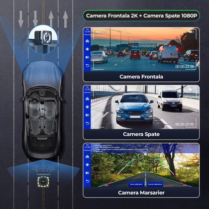 Navigatie Auto Timebox, Apple CarPlay, Android Auto, Wireless, Aux