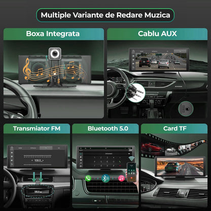 Navigatie Auto Timebox, Apple CarPlay, Android Auto, Wireless, Aux