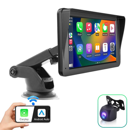 Navigatie Auto Timebox, Apple CarPlay, Android Auto, Ecran HD 7" inch