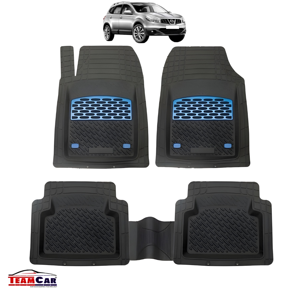 Covorase Auto TeamCar® Tip Tavita Nissan Qashqai J10 (2006–2013) Blue