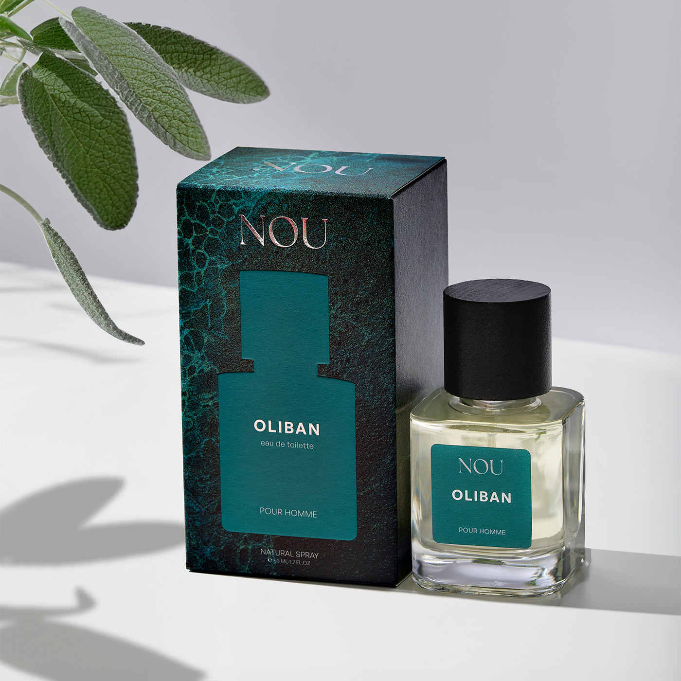 Apa de toaleta, NOU Oliban, 50ml Barbat