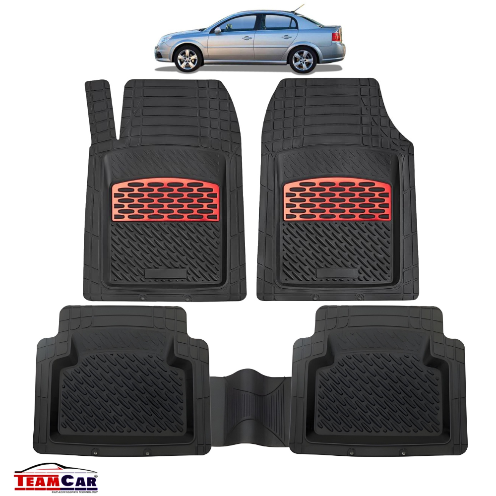 Covorase Auto TeamCar® Tip Tavita Compatibile Opel Vectra C (2002-2008) Red
