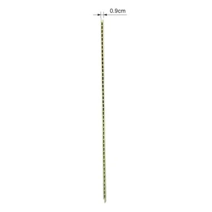 Panou decorativ riflaj WPC, Naimeed D7564, sistem de imbinare tip ''U'', aspect rafinat si montaj usor, 260x61.1x0.9cm, alb striat