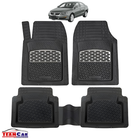Volkswagen Passat B6 Sedan Covorase Auto TeamCar® Tip Tavita Compatibile (2005–2010) Silver
