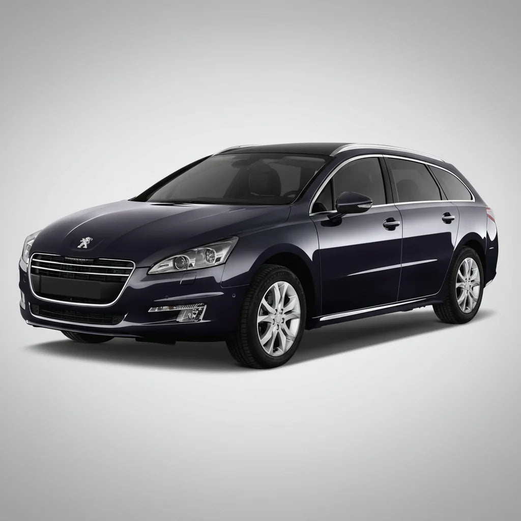 Covorase Auto TeamCar® Tip Tavita Compatibile Peugeot 508 I SW (2010-2014) Black