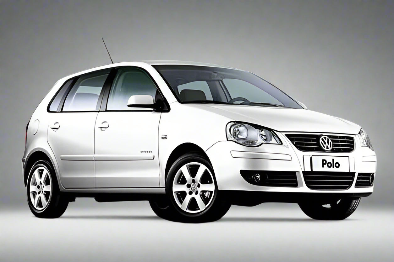 Volkswagen Polo IV Covorașe TeamCar® Tip Tăviță Compatibile (2001–2009) - Red