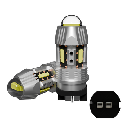 Set 2 x bec LED PW24W / PWY24W LUSMAR™ Canbus - fără eroare - off-road
