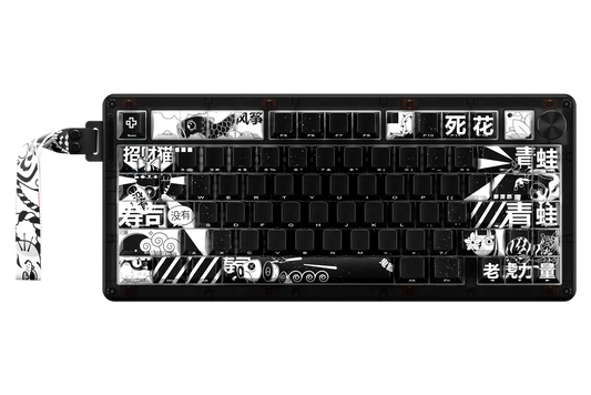 QwertyKey75 HE Momo – Hall Effect, Rapid Trigger, RGB, Snap Tap, Switch-uri Magnetice
