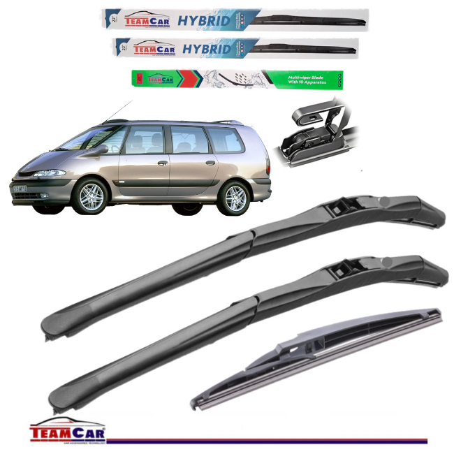 Stergatoare Renault Espace III (1996–2002) TeamCar® Hybrid – Set complet