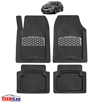 Covorașe Auto TeamCar® Tip Tăviță Compatibile Renault Captur II (2019+) - silver