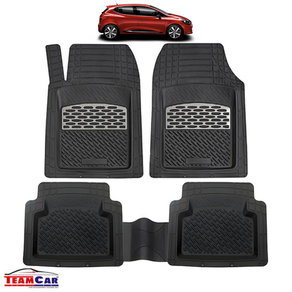 Renault Clio V Covorase Auto Tip Tăviță Compatibile 2019+ - Hatchback Silver