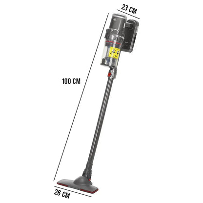 Aspirator vertical, Acumulator, Sokany SK-3377, 1.1 L, autonomie 40 min, accesorii, Gri