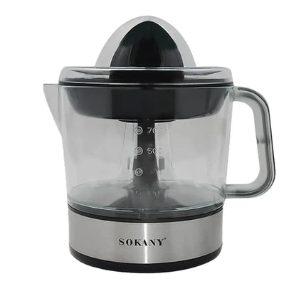 Storcator citrice Sokany JE-623D, 45W, 0.7L, 2 conuri, Negru/Inox
