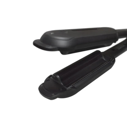 Placa 2 in 1 de indreptat si creponat parul Sokany SK-9703, 200 grade, invelis ceramic, Negru
