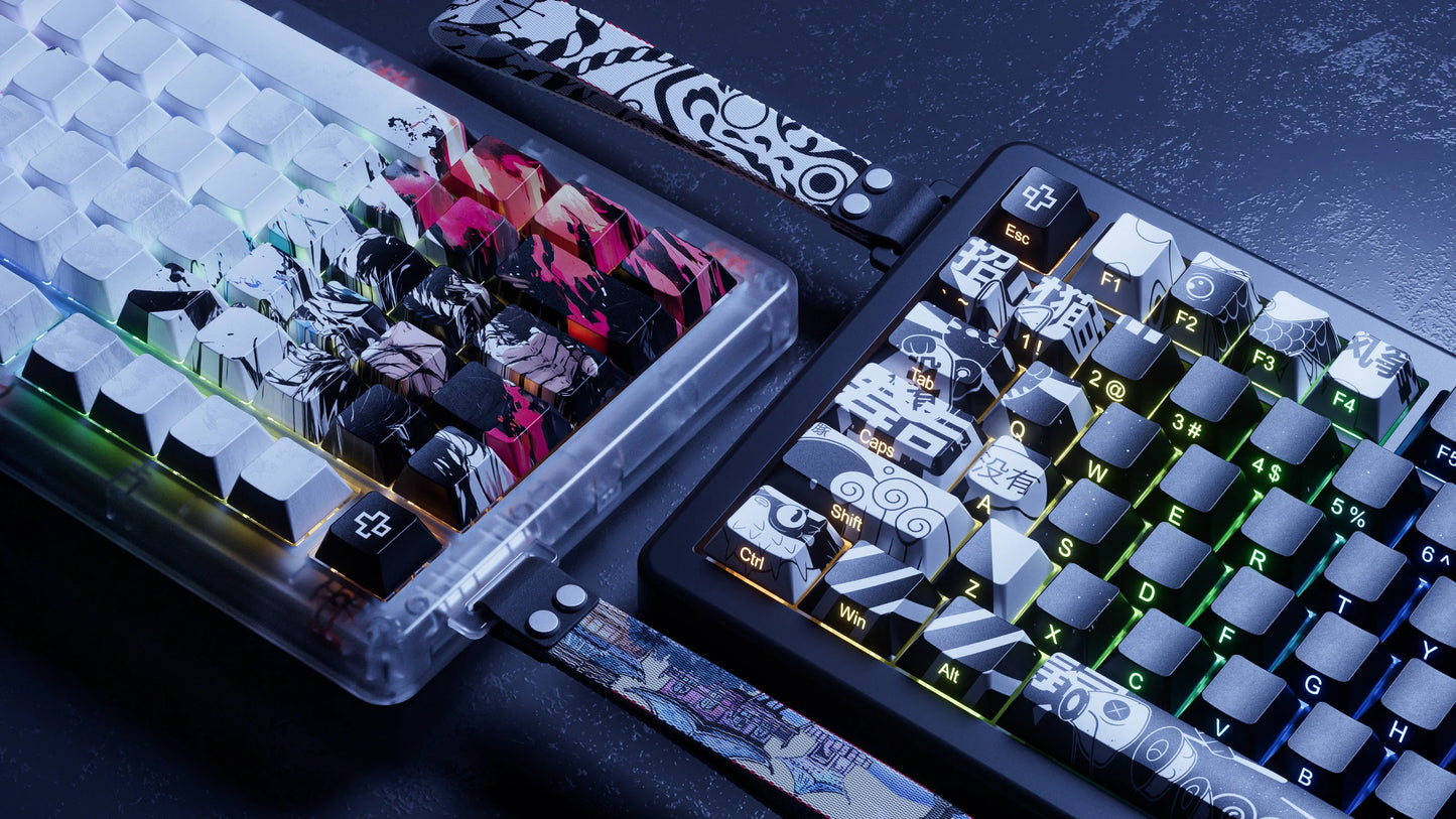 QwertyKey75 HE Momo – Hall Effect, Rapid Trigger, RGB, Snap Tap, Switch-uri Magnetice