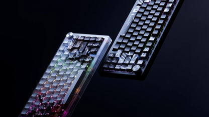 QwertyKey75 HE Momo – Hall Effect, Rapid Trigger, RGB, Snap Tap, Switch-uri Magnetice