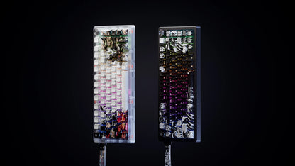 QwertyKey75 HE Momo – Hall Effect, Rapid Trigger, RGB, Snap Tap, Switch-uri Magnetice