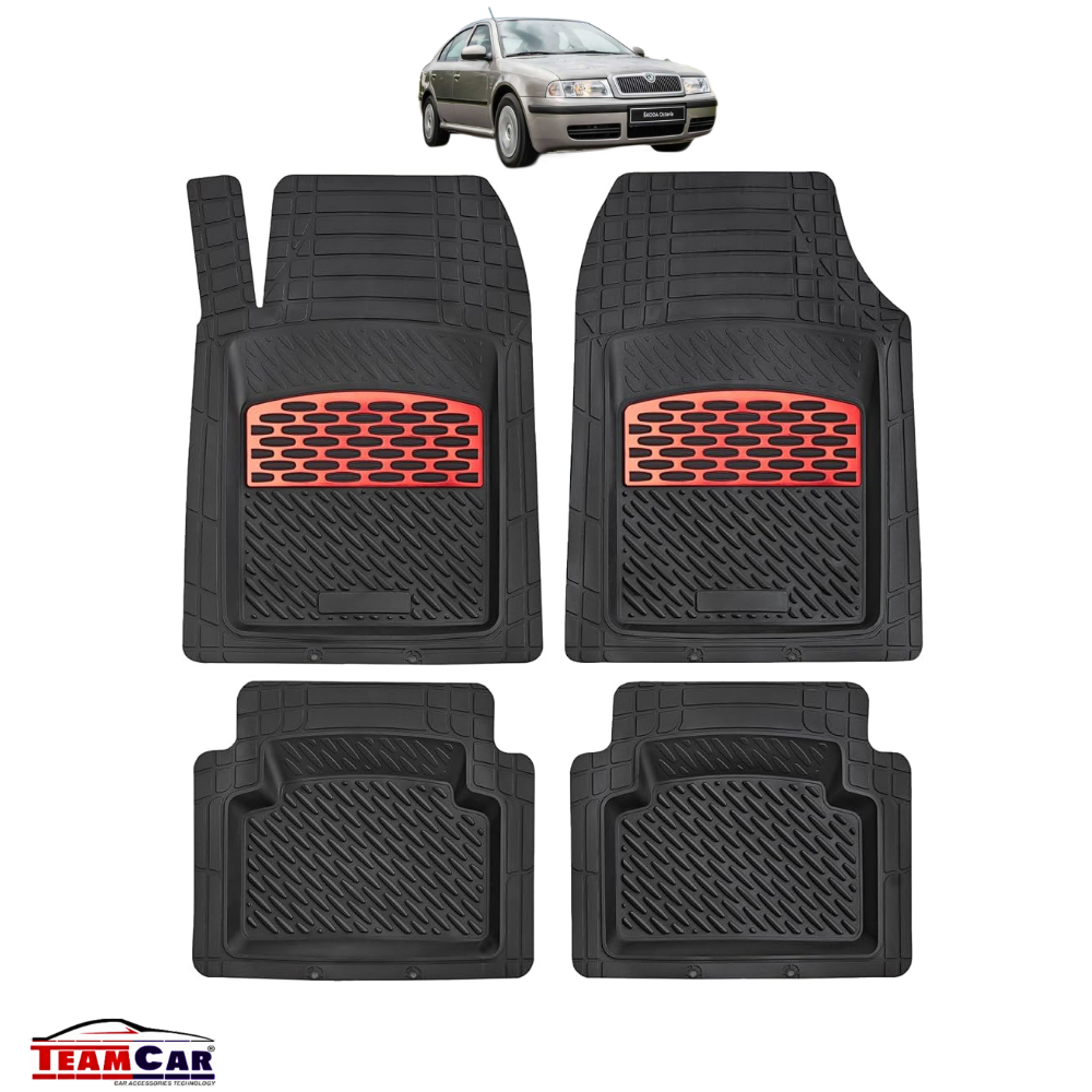 Covorase Auto TeamCar® Skoda Octavia (1996–2010) Red