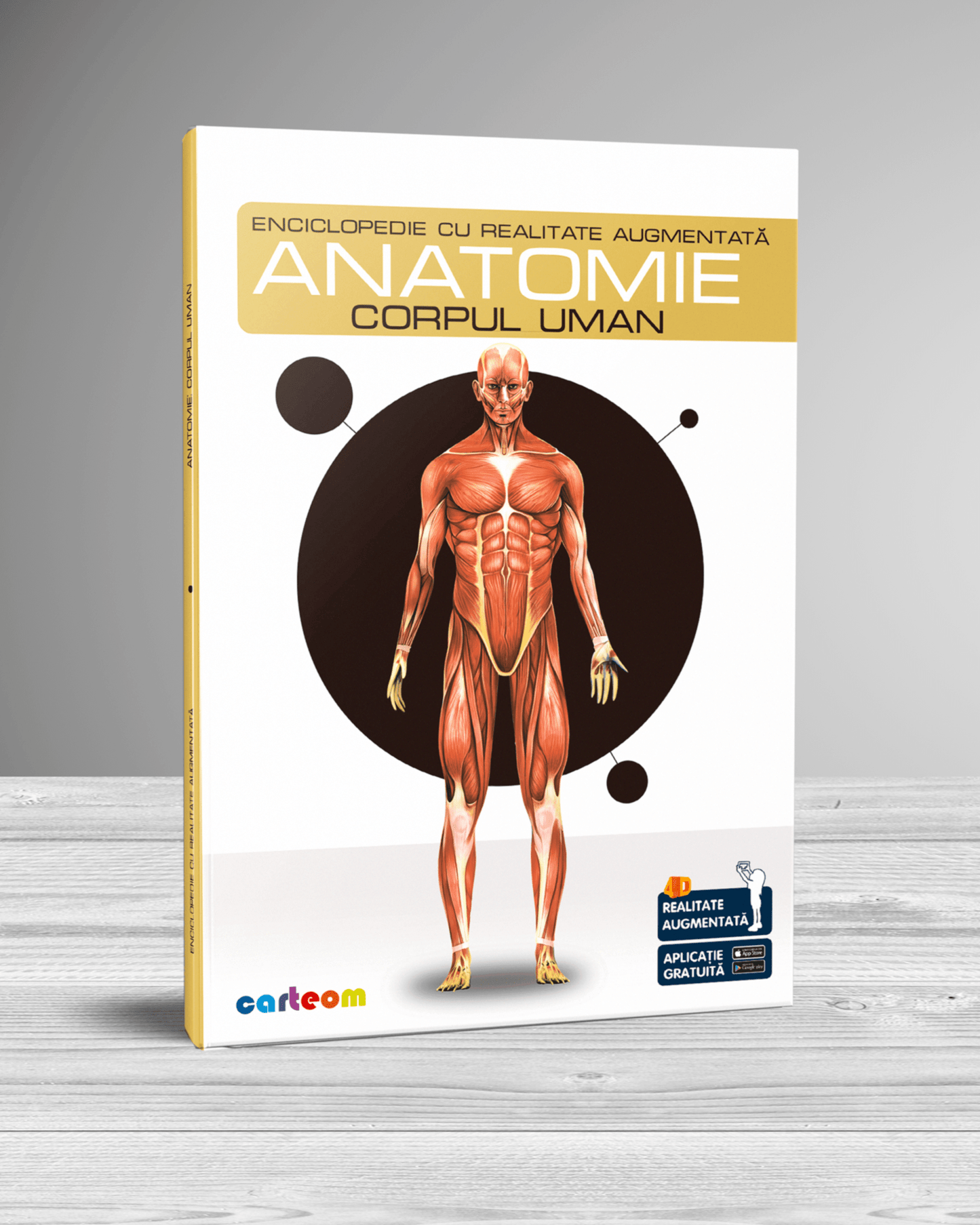 Anatomie vol.1-Corpul Uman, Enciclopedie cu Realitate Augmentată, 4D