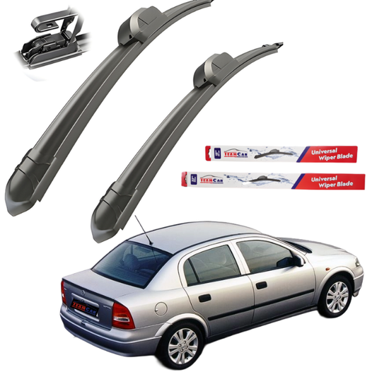 Stergatoare OPEL Astra G Sedan (1998–2004) TeamCar® Flat – Set fata
