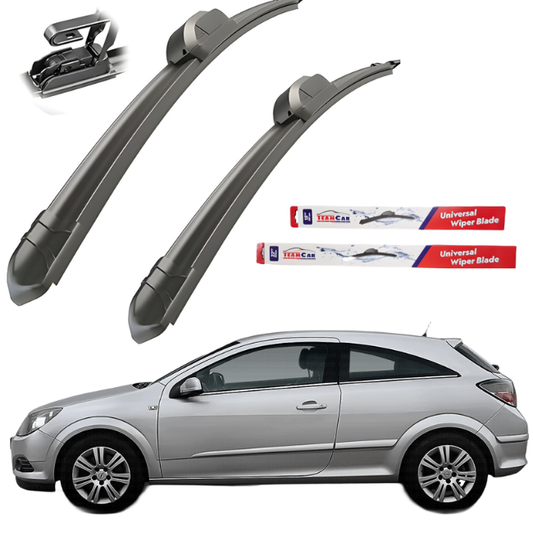 Stergatoare Opel Astra H GTC (2005–2010) TeamCar® Flat – Set fata