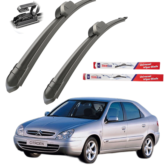 Stergatoare Citroën Xsara (1997–2006) TeamCar® Flat – Set fata