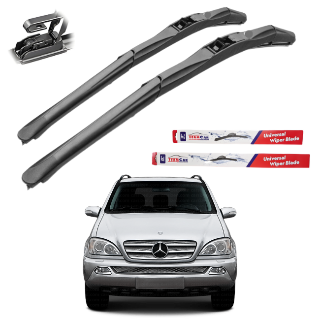 Stergatoare Mercedes-Benz ML W163 (1997–2005) TeamCar® Hybrid – Set fata