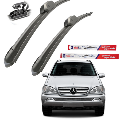 Stergatoare Mercedes-Benz ML W163 (1997–2005) TeamCar® Flat – Set fata