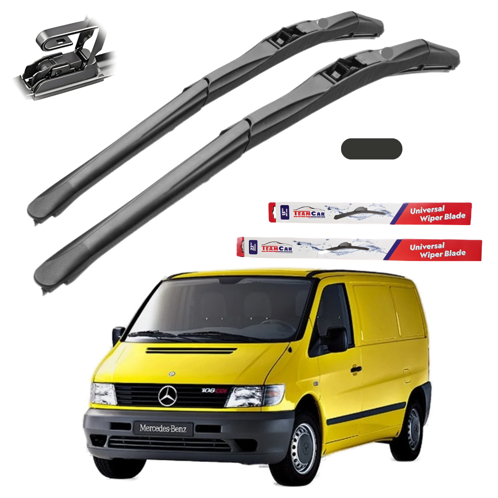 Stergătoare Mercedes Vito W638 (1996–2003) TeamCar® Hybrid – Set fata