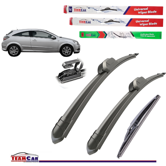 Stergatoare Opel Astra H GTC (3 uși, 2005–2010) TeamCar® Flat – Set Complet