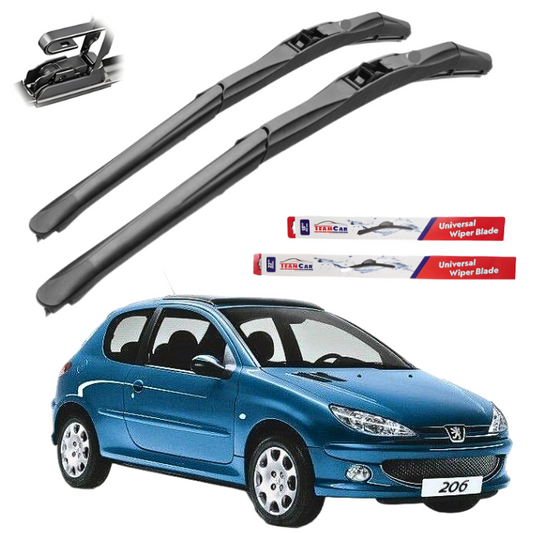 Stergatoare Peugeot 206 (1998–2012) TeamCar® Hybrid – Set fata
