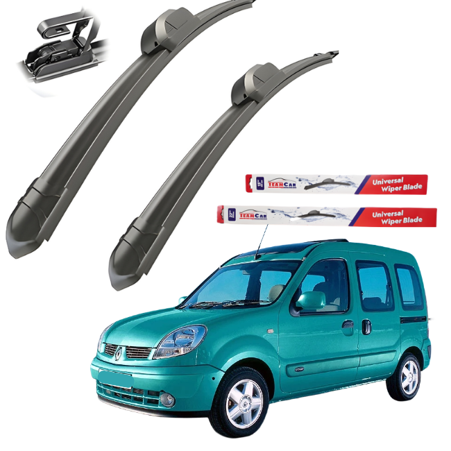 Stergatoare Renault Kangoo I 1997–2007 TeamCar® Flat – Set fata