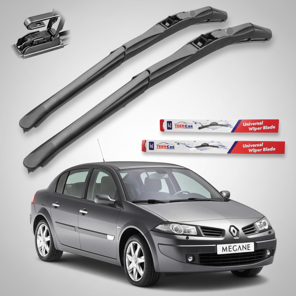Stergatoare Renault Megane II (2002–2009) TeamCar®– Set fata