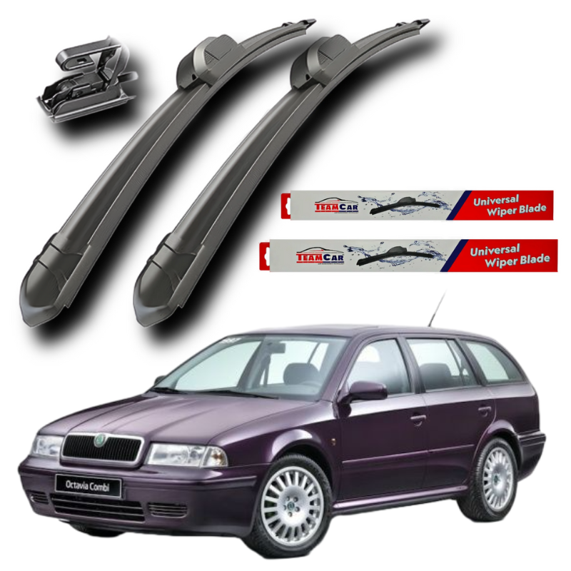 Stergatoare Skoda Octavia Combi (1996–2004) TeamCar® Flat – Set fata
