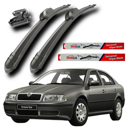 Stergatoare Skoda Octavia Tour (1996–2004) TeamCar® Flat – Set fata