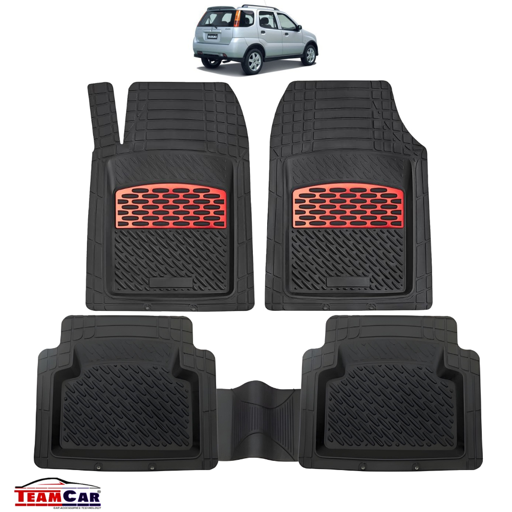 Suzuki Ignis 2 Covorașe Auto TeamCar® Tip Tăviță Compatibile (2000–2008) - Red