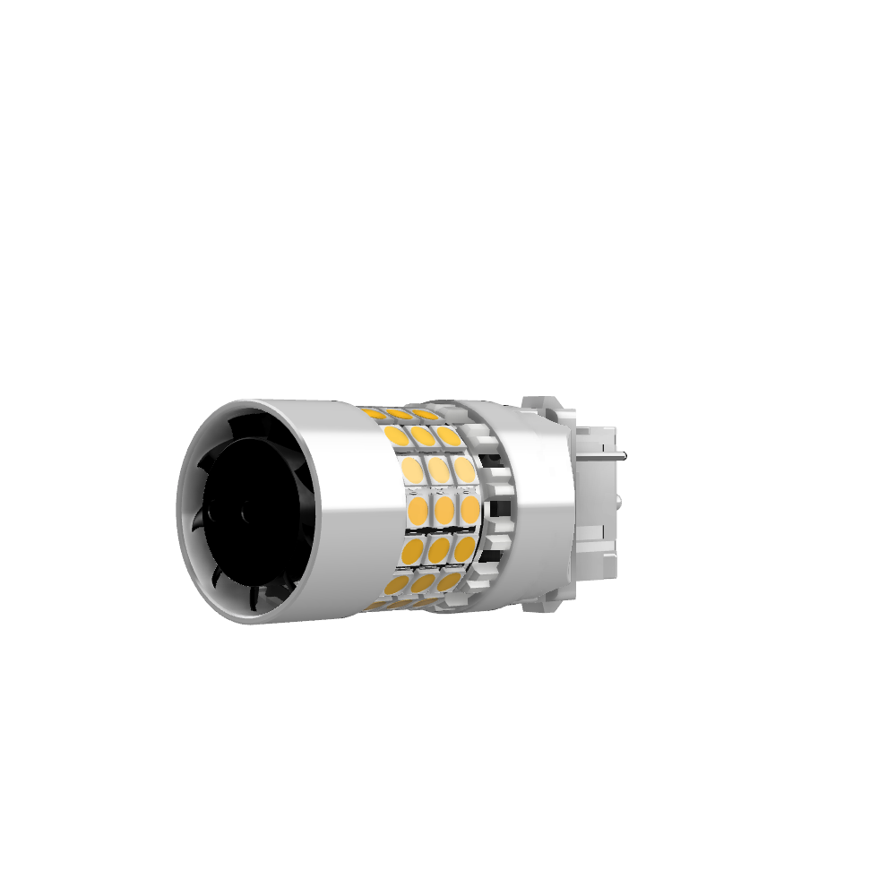 Set 2 x bec LED T20 W21W LUSMAR™ 7000 lm - fara eroare - off-road