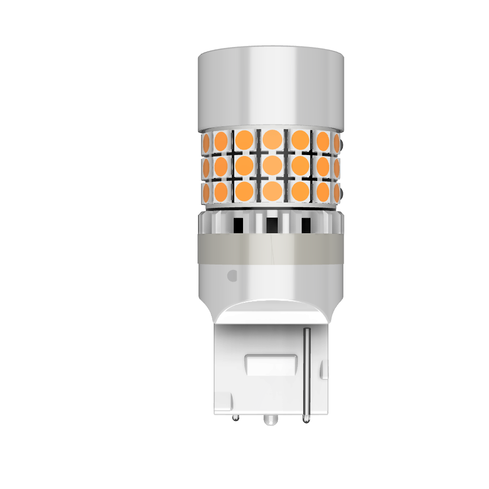 Set 2 x bec LED T20 W21W LUSMAR™ 7000 lm - fara eroare - off-road