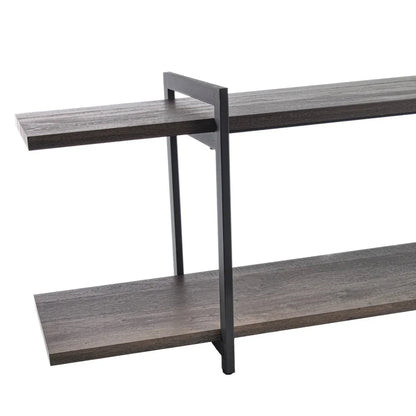 Comoda TV, stil modern, inaltime 50cm, Naimeed TV-6003, Stejar Inchis