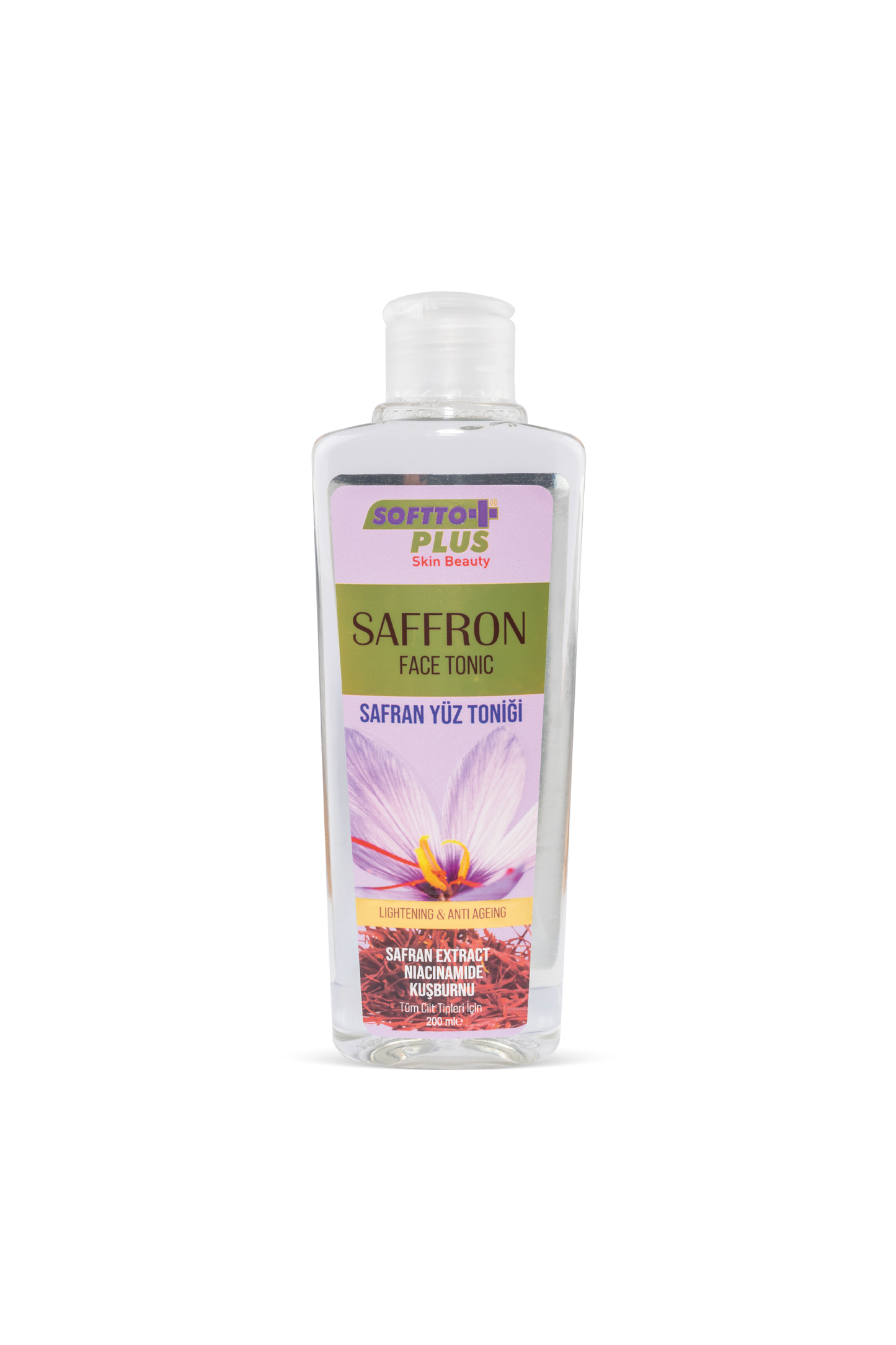 Tonic Facial Cu Șofran - 200 ml